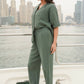 Tahiti Sustainable Crinkle Trouser