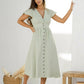 Nassau Button Down Midi Dress