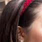 Tatreez Headband in Red