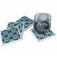 Blue Oriental Coasters – Set Of 4