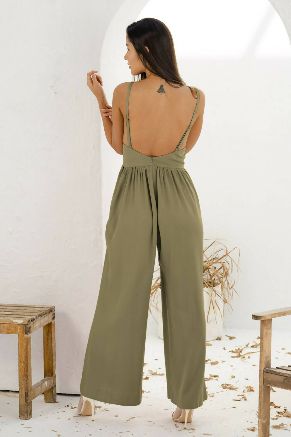 Amalfi Backless Jumpsuit