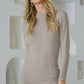 Rib Long Sleeve Bodysuit