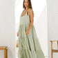 Dubai Oversized Tiered Maxi Dress