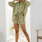 Byron Oversized Button Down Top