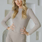 Rib Long Sleeve Bodysuit