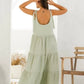 Dubai Oversized Tiered Maxi Dress