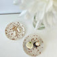 Brown Terrazzo Round Coasters