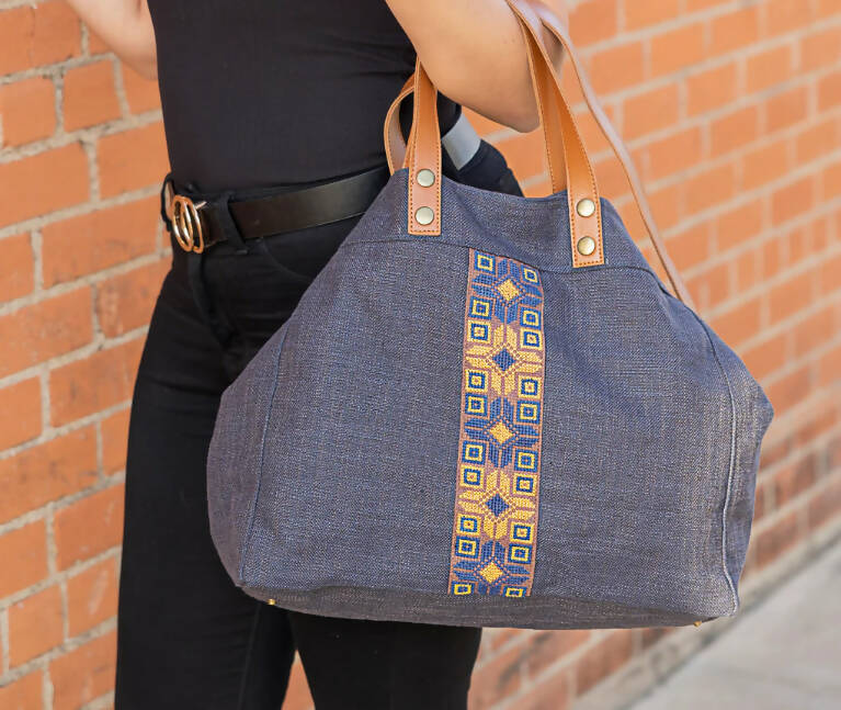 Unisex Canvas Bag - Navy