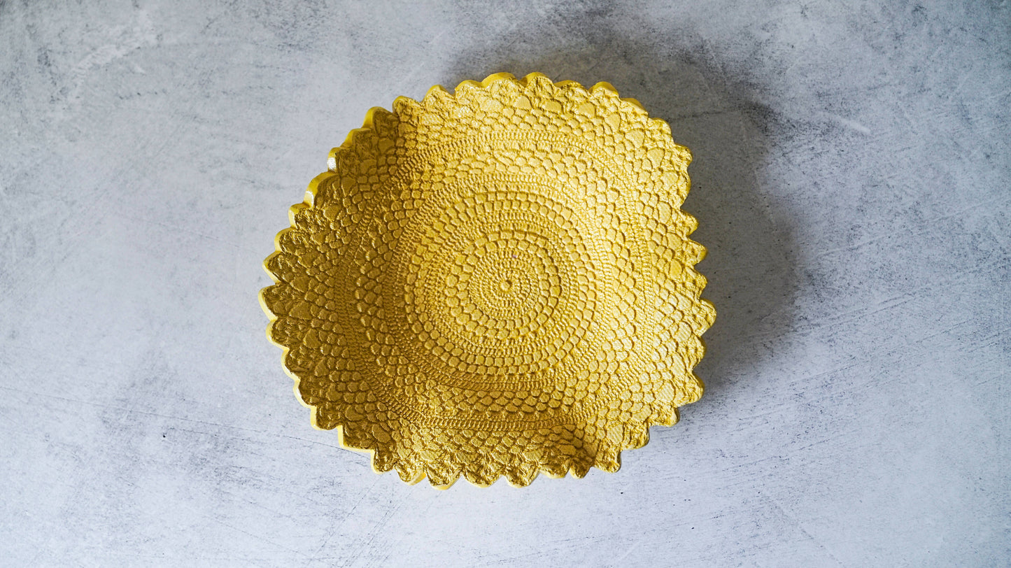 Crochet Plate