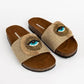 Ojo Beige Slides