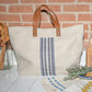 Tatreez Unisex Bag- Cream