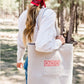 Fabric Market Tote - Palestinian Red