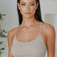 Rib Strappy Top