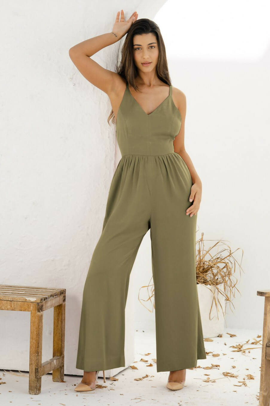 Amalfi Backless Jumpsuit