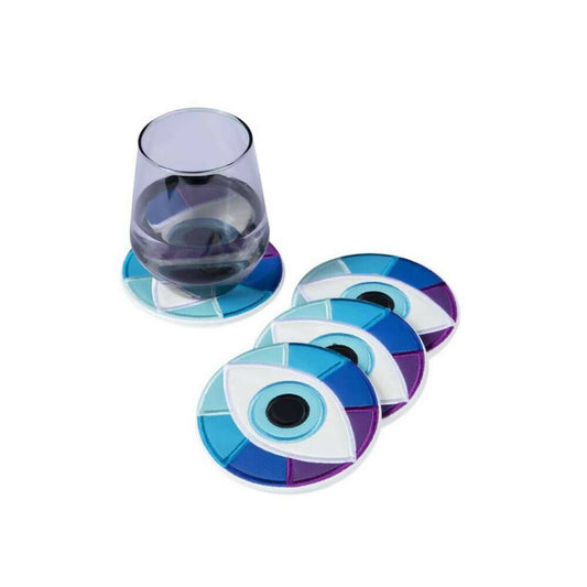 Colorful Eye Coasters