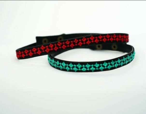 The Teal Choker - Wrap Bracelet