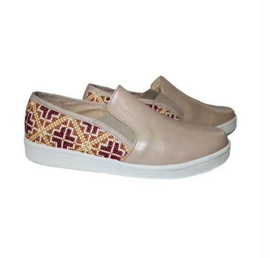 Slip-On Sneaker - Tan