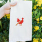 Rooster Tea Towel