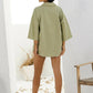 Byron Oversized Button Down Top