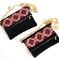 Velvet Tatreez Crossbody in Berry