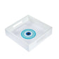 Mini Eye Glitter Leather Tray