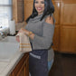 The Blue Tatreez Apron