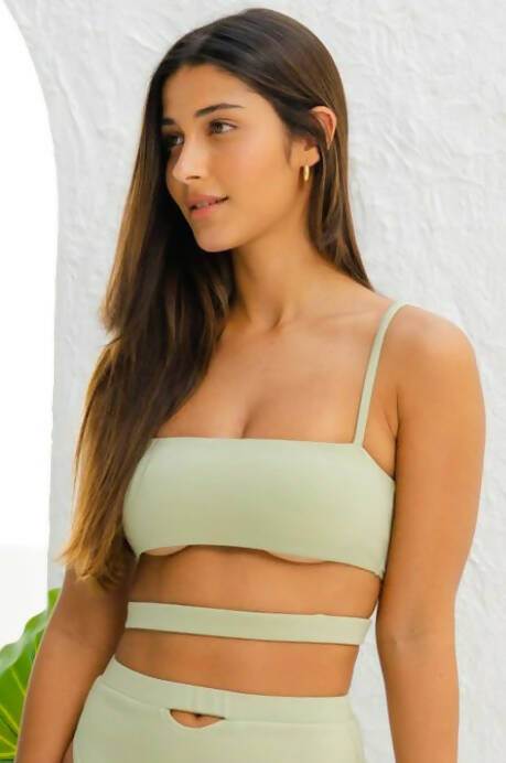 Camilla Cut Away Sustainable Bikini Top