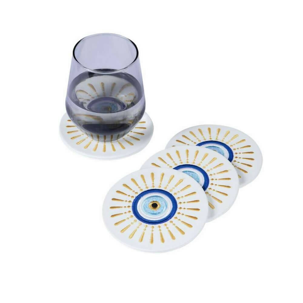 set of 4 - Sunny Eye Coasters