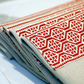 Tatreez Pillow- Palestinian Red
