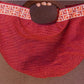 Half Moon Clutch in Red