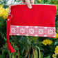 Red Tatreez Pouch