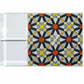 Orange Oriental Acrylic Box With Marble Handle