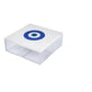 Eye Glitter Leather Acrylic Box