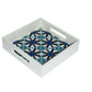 Small Oriental Tray With Blue Hues