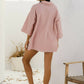 Byron Oversized Button Down Top