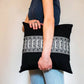 The Carnation Pillow in Black
