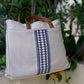 Tatreez Unisex Bag- Cream