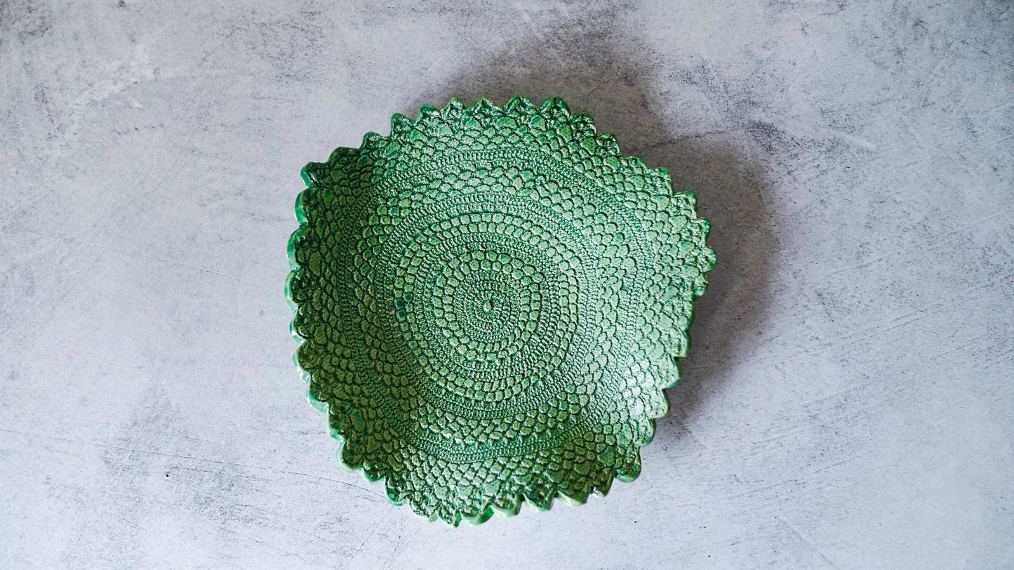 Crochet Plate