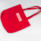 Fabric Market Tote - Red