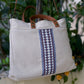 Tatreez Unisex Bag- Cream