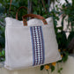 Tatreez Unisex Bag- Cream