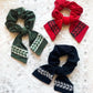 Tatreez Scrunchie in Red