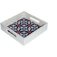 Small Oriental Tray With Pink Hues