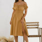 Lisbon Off-Shoulder Dress