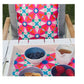 Pink & Blue Oriental Cushion