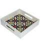 Small Oriental Tray With Orange Hues