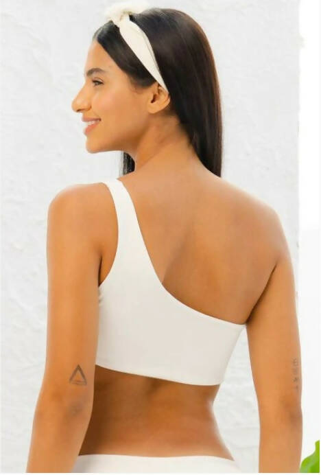 Huda One Shoulder Sustainable Bikini Top