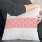 Tatreez Pillow- Palestinian Red