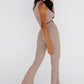 Amsterdam Rib Flare Leg Split Trouser