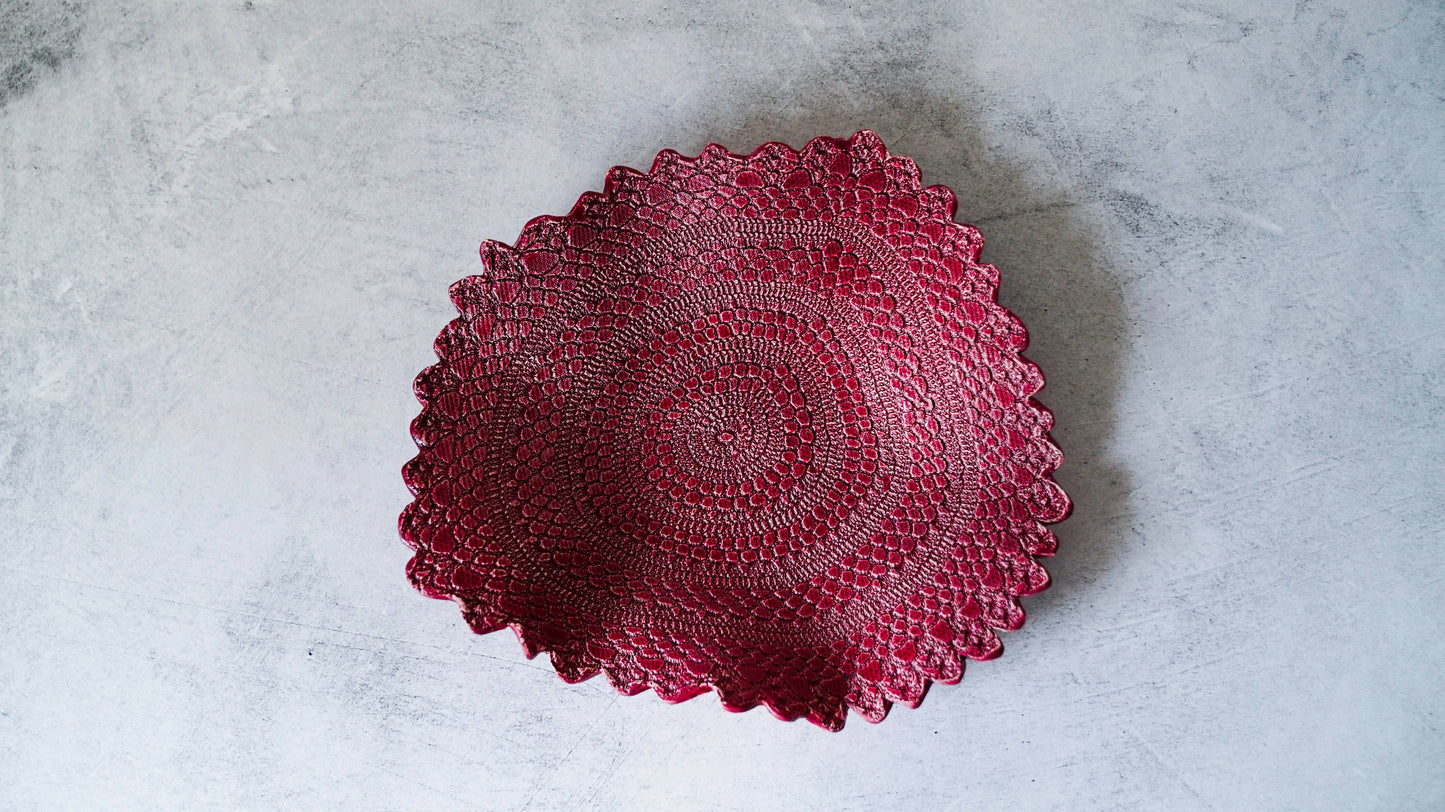 Crochet Plate